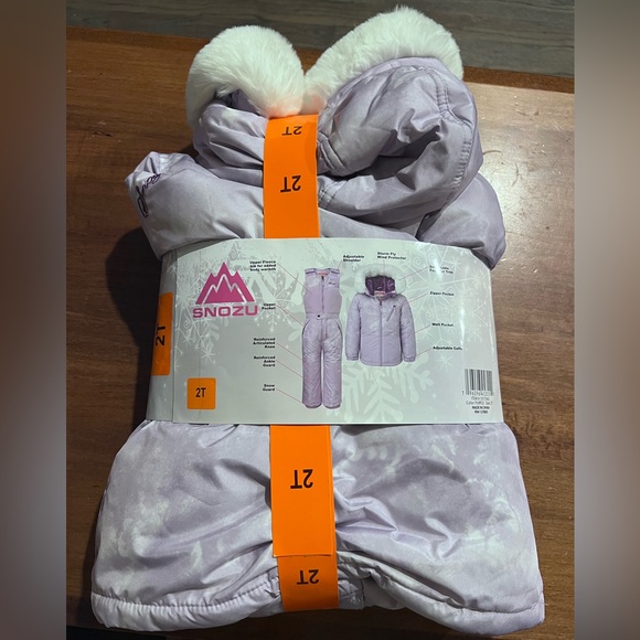 Snozu Kids 2 Piece Snow Suit - Picture 2 of 2
